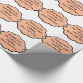 Bitte übergeben Sie die Türkei und ersticken Geschenkpapier (Ecke)