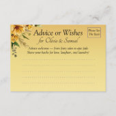 Bitte um Hinweise zur Ehe - Hinweiskarte (Vorderseite)