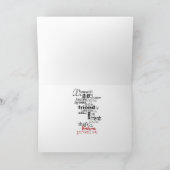 *BITTE* UND EIN *WISH* ZUM BESTEN FREUND AM GEBURT KARTE (Innenseite)