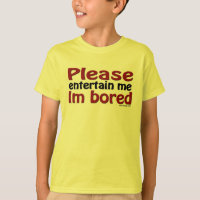 Bitte unterhalten Sie mich in T - Shirt