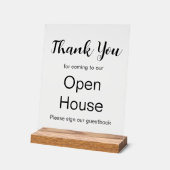 Bitte unterschreiben Sie Guestbook Real Anwesen Ag Acrylschild (Winkel)