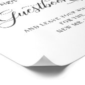 Bitte unterschreiben Sie unser Gästebuch Boho Dust (Ecke)