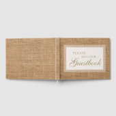 Bitte unterschreiben Sie unser Gästebuch. Rustikal Gästebuch (Voll)