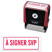 BITTE UNTERZEICHNEN PERMASTEMPEL (Beispiel)