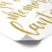 Bitte unterzeichnen Sie unser Memory Lantern 8x10  Poster (Ecke)