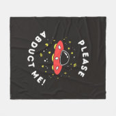 Bitte verabreden Sie mich Fleecedecke (Vorderseite (Horizontal))