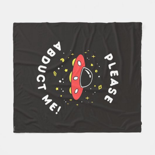 Bitte verabreden Sie mich Fleecedecke (Vorderseite (Horizontal))