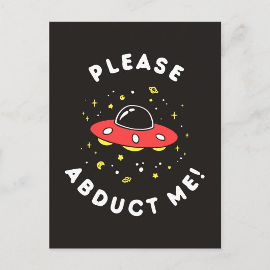 Bitte verabreden Sie mich Postkarte (Vorderseite)