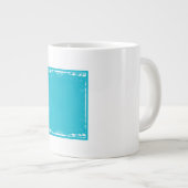 Bitte Verlass mir allein Jumbo-Tasse (Vorderseite Rechts)