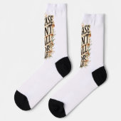 Bitte verlieb dich nicht in mich socken (Linkes Detail)