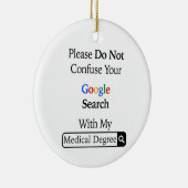 Bitte verwechseln Sie Ihre Suche nicht mit meinem Keramik Ornament (Rechts)