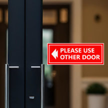 Bitte verwenden Sie andere Türsignatur mit Pfeil r