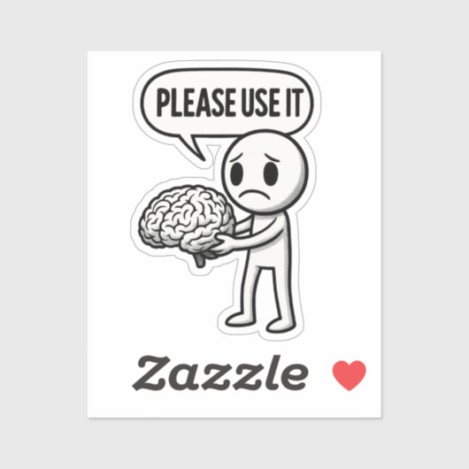 Bitte verwenden Sie ihn Aufkleber (Blatt)