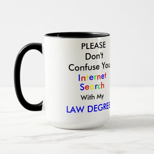 Bitte verwirren Sie nicht Ihr Tasse (Links)