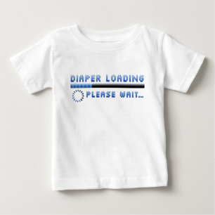 Bitte warten baby t-shirt