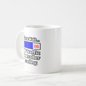 Bitte warten...Beladen des Fluglotsen Kaffeetasse (Vorderseite Links)