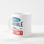 Bitte warten kaffeetasse (Vorderseite Links)