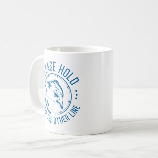 Bitte warten kaffeetasse (Vorderseite Links)