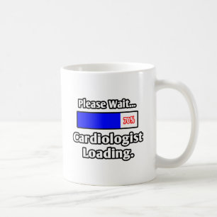 Bitte warten... Kardiologe Laden Kaffeetasse