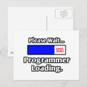Bitte warten...Programmieren Postkarte (Vorne/Hinten)