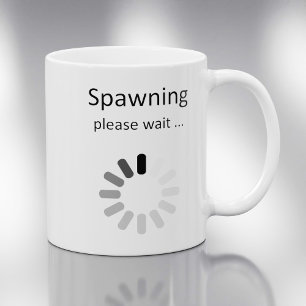 Bitte warten - Schwangerschaft Spaß Kaffeetasse