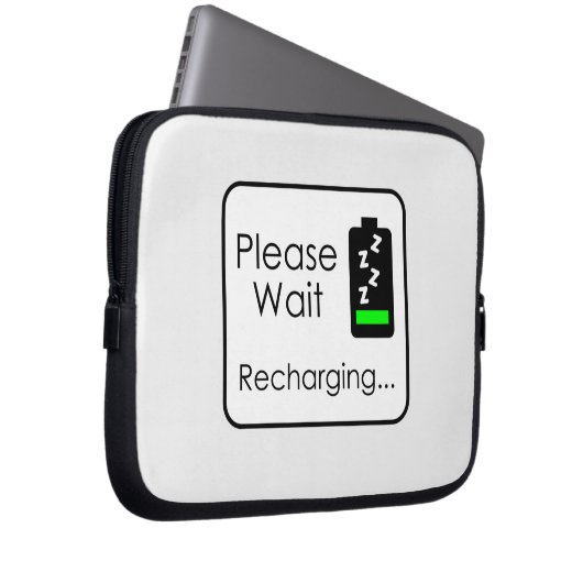 Bitte warten Sie die Elektronik-Verpackung Laptopschutzhülle (Vorne Rechts)