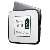 Bitte warten Sie die Elektronik-Verpackung Laptopschutzhülle (Vorderseite Links)