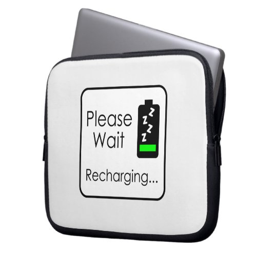 Bitte warten Sie die Elektronik-Verpackung Laptopschutzhülle (Vorderseite Links)