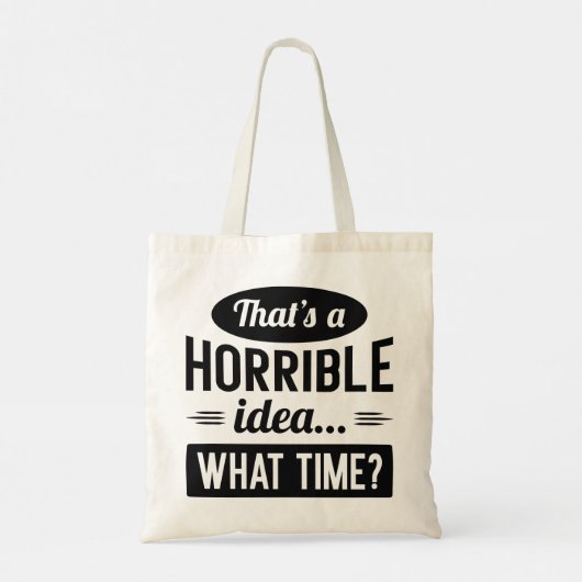 Bitte warten tragetasche (Rückseite)