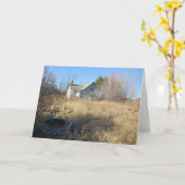 "Bitte weiter wachsen" - Brunnen-Karte erhalten Karte (Gelbe Blume)