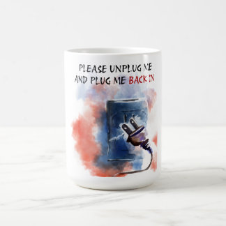 Bitte zieh mich aus und steck mich wieder ein – Lu Kaffeetasse