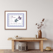 Bitte ziehen Sie Ihre Schuhe aus Poster