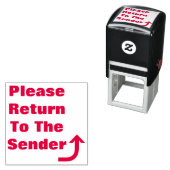 "Bitte zum Absender zurückkehren" & Abenteuer-Pfei Permastempel (Beispiel)