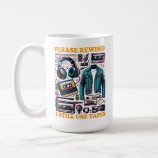 Bitte zurückspulen - Ich benutze immer noch Kasset Kaffeetasse