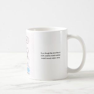 Bitten an den Stationen Kaffeetasse