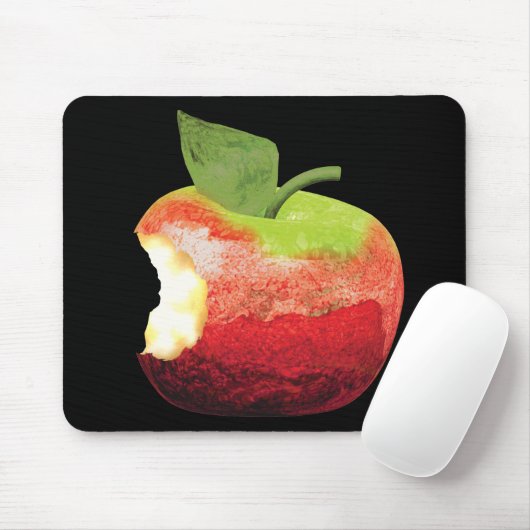 Bitten Apple Mousepad (Mit Mouse)