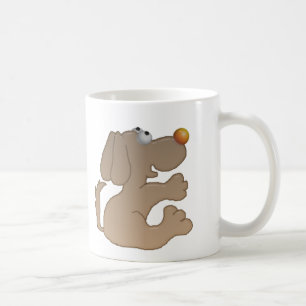 Bitten des Hündchens Kaffeetasse