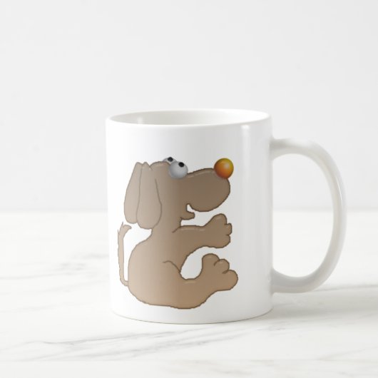 Bitten des Hündchens Kaffeetasse (Rechts)