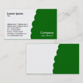 Bitten - grün visitenkarte (Vorne/Hinten)