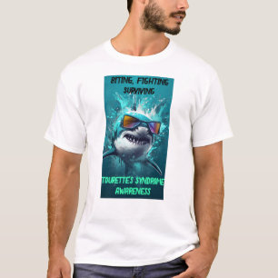 Bitten, Kämpfen gegen das Unisex-Shirt von Tourett T-Shirt