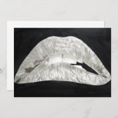 Bitten Lippen Einladung (Vorne/Hinten)