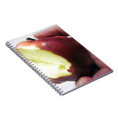 Bitten Red Apple Notizblock (Rechte Seite)