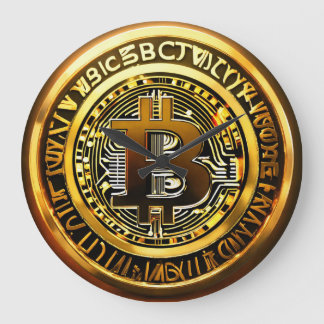 Bitten Sie Ihre Zeit ist Geld Große Wanduhr