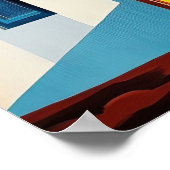 Bitten, Suchen, Klopfen Poster (Ecke)