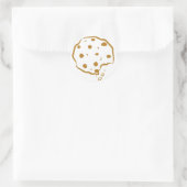 Bittenschokolade Chip Cookie Sticker (Tasche)