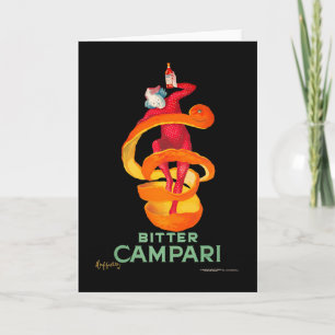 Bitter Campari Leonetto Cappiello Karte