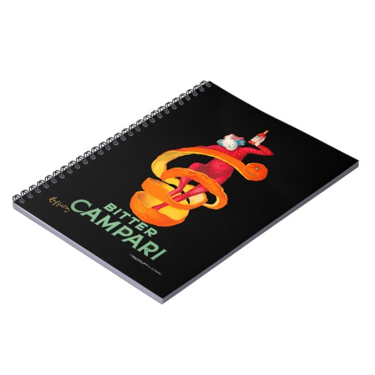 Bitter Campari | Leonetto Cappiello Notizblock (Linke Seite)