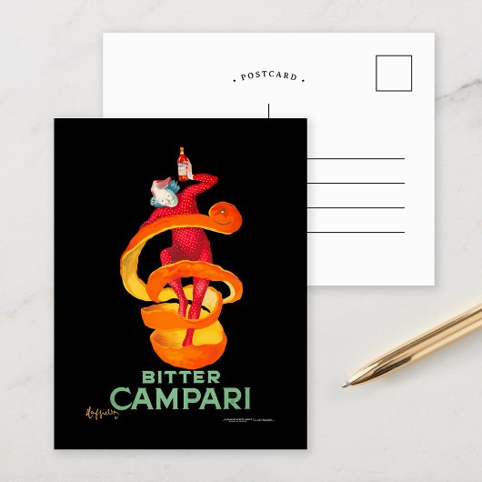 Bitter Campari | Leonetto Cappiello Postkarte