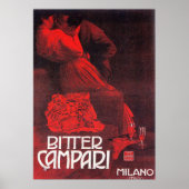 BITTER CAMPARI POSTER (Vorne)
