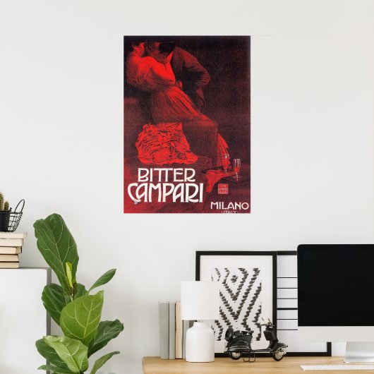 BITTER CAMPARI POSTER (Heimbüro)